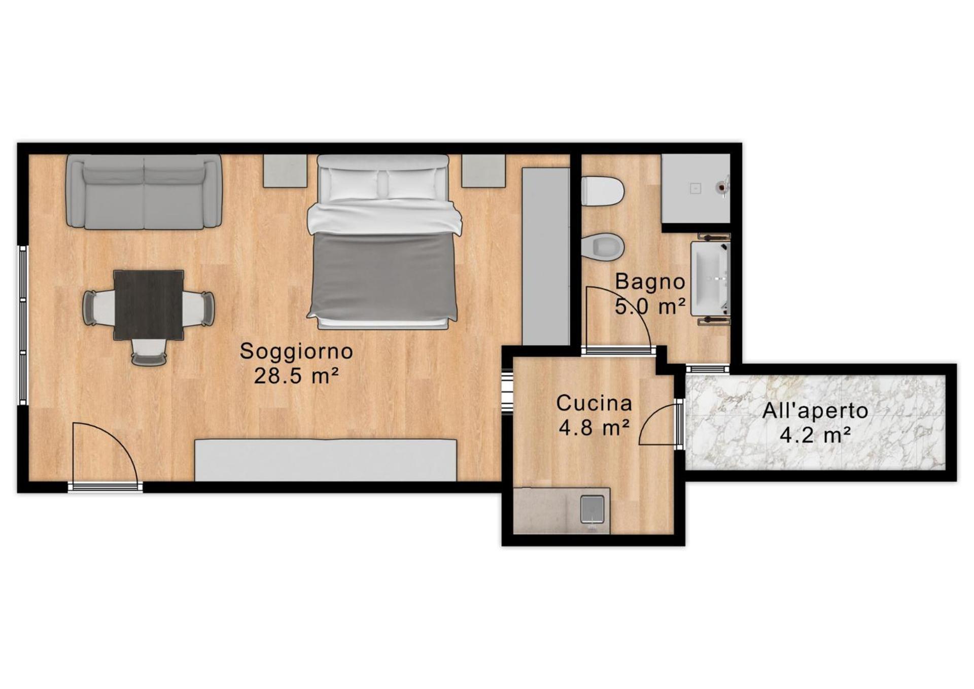 Apartments & Suites Vento Mare Palau Extérieur photo
